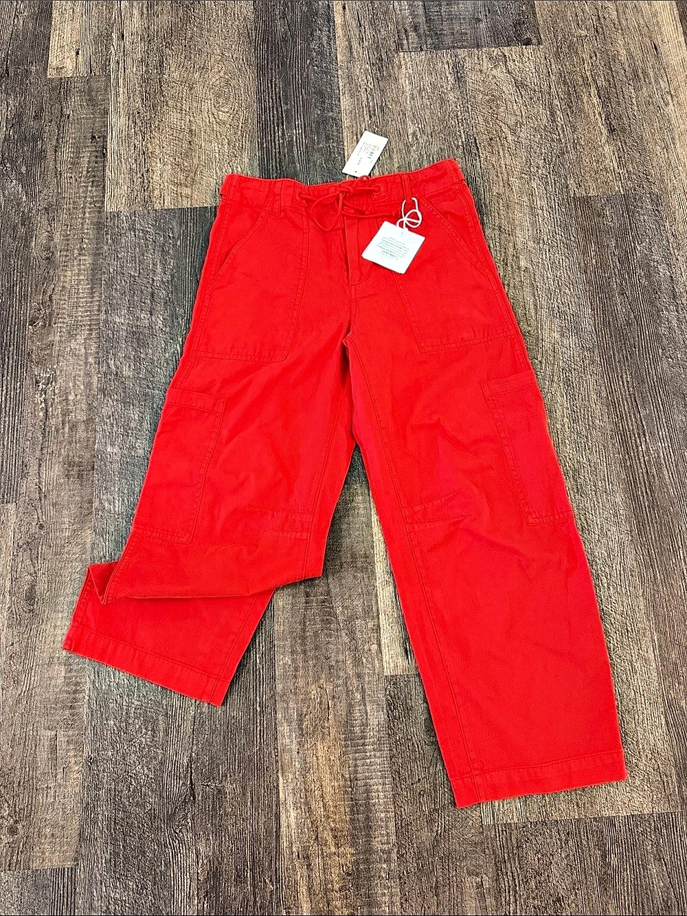 Pistola Sabrina utility Pants in maraschino Size 25 NWT